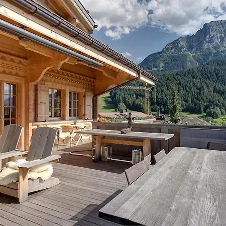 Appartement Luxury Chalet In Rougemont, 5 Bedrooms & Sauna